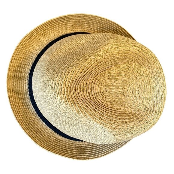 Bundle of Ingear Resort/Beach Cover-up Dress S/M & Straw Fedora Hat #98R - Picture 9 of 12